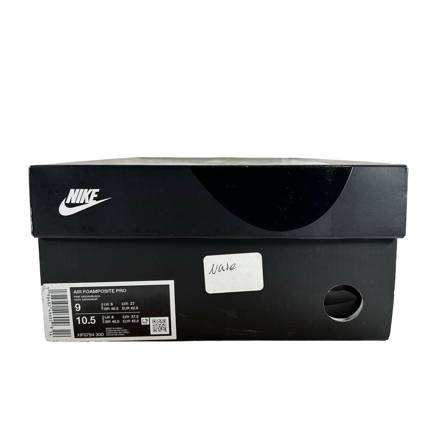 HF0794 300 Nike Air Foamposite Pro Pine Green (2025) [USED] - 9 M (Used)