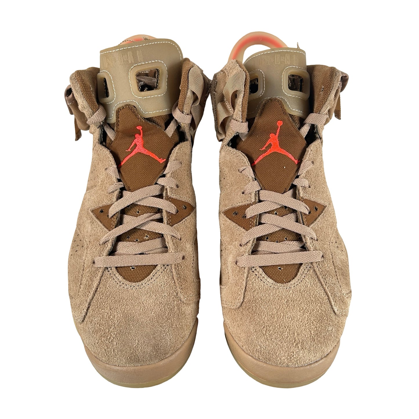 DH0690 200 Jordan 6 Retro Travis Scott British Khaki [USED] - 9.5 M (Used) (No Box)