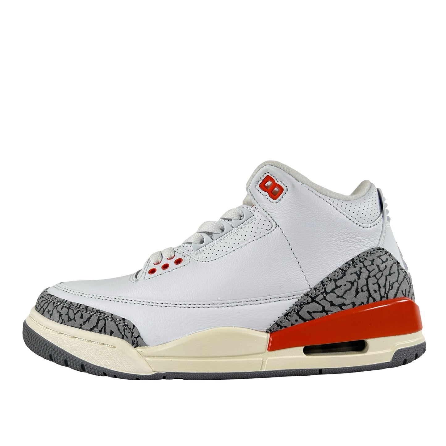 CK9246 121 Jordan 3 Retro Georgia Peach (Women's) [USED] - 8 W (Used)