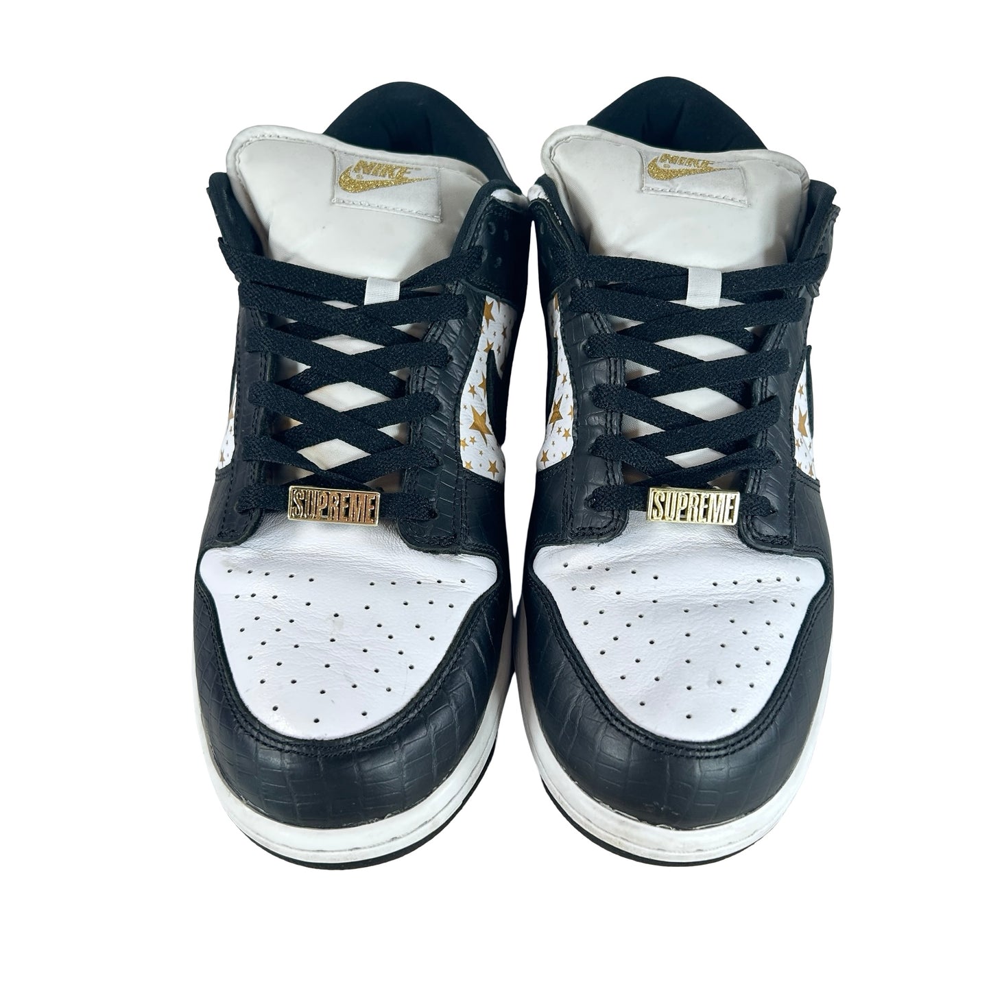 DH3228 102 Dunk SB Low Supreme Black [USED] - 10 M (Used2)