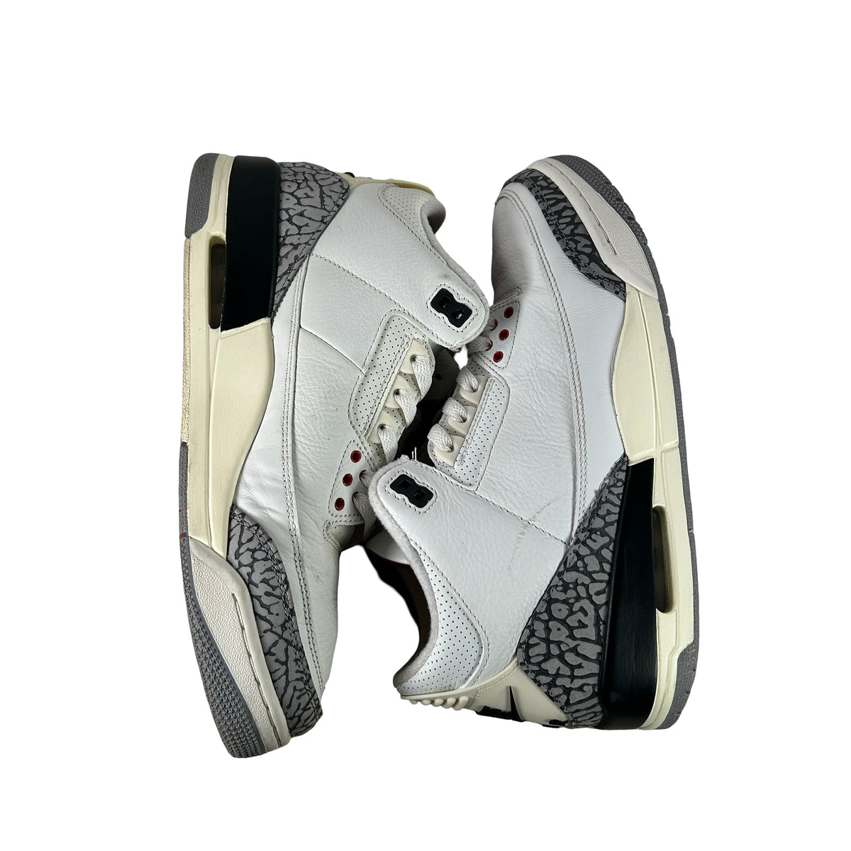 DN3707 100 Jordan 3 Retro White Cement Reimagined [USED] - 9.5 M (Used31)