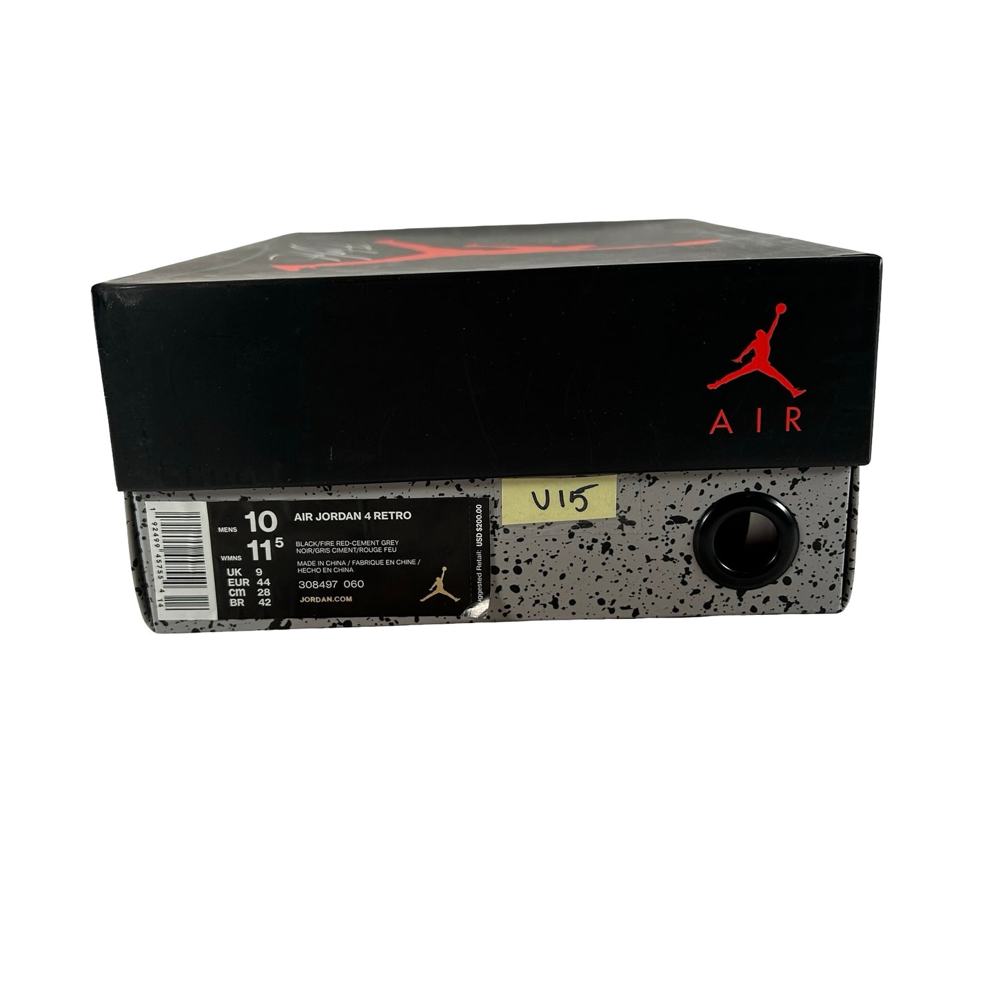 308497 060 Jordan 4 Bred (2019) [USED] - 10 M (Used15)