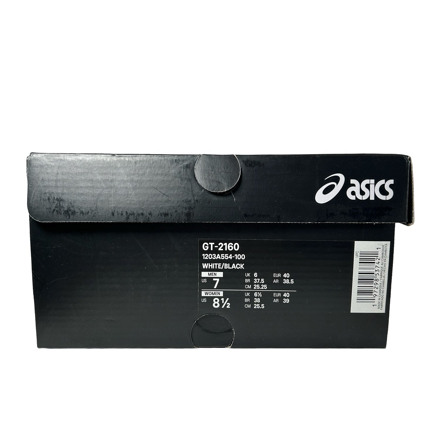 1203A554 100 ASICS GT-2160 JJJJound White [USED] - 7 M (Used)