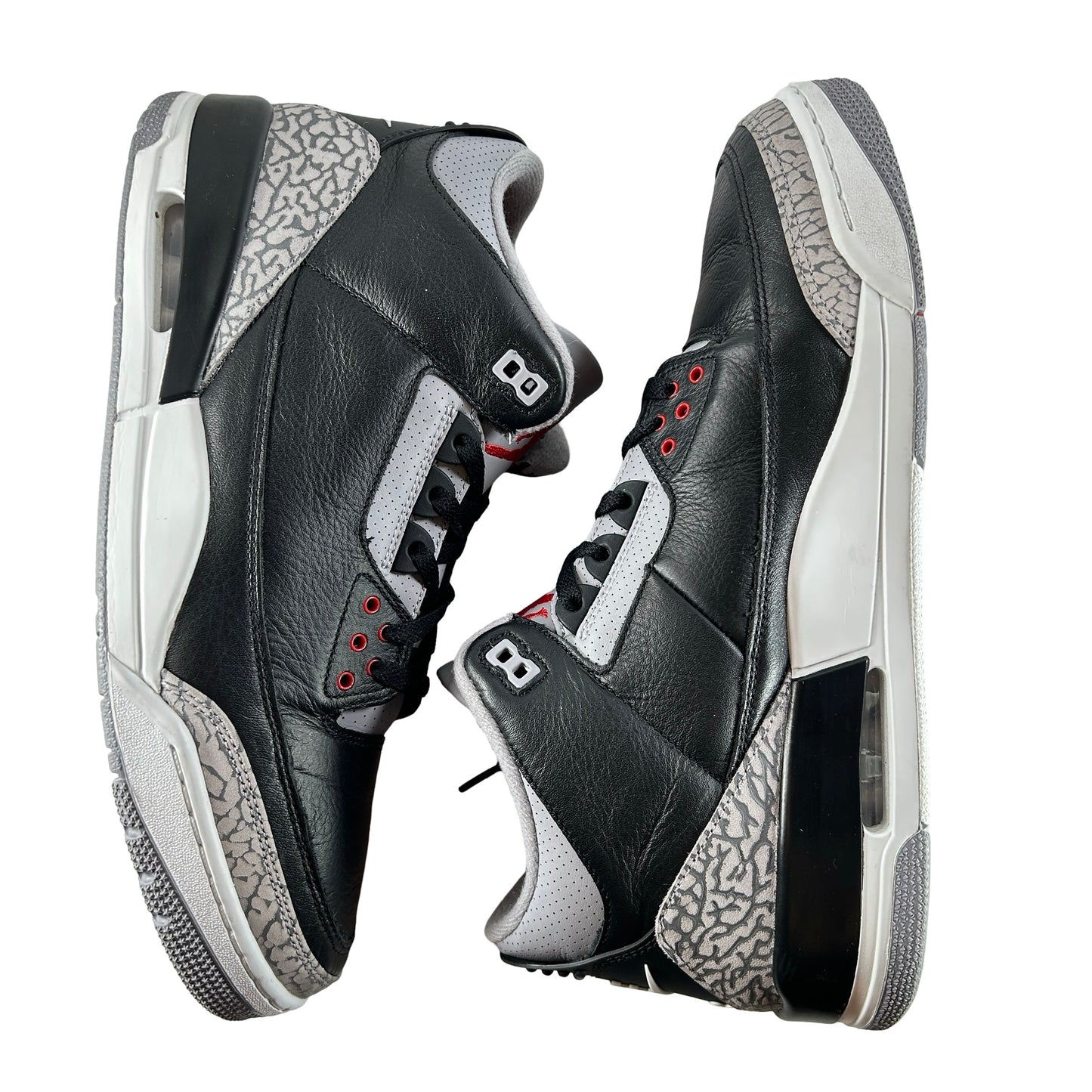 DN3707 010 Jordan 3 Retro OG Black Cement (2024) [USED] - 13 M (Used3)