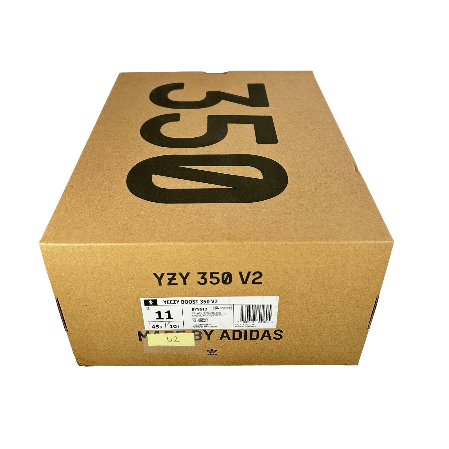BY9612 Yeezy Boost 350 V2 Core Black Red [USED] - 11 M (Used2)