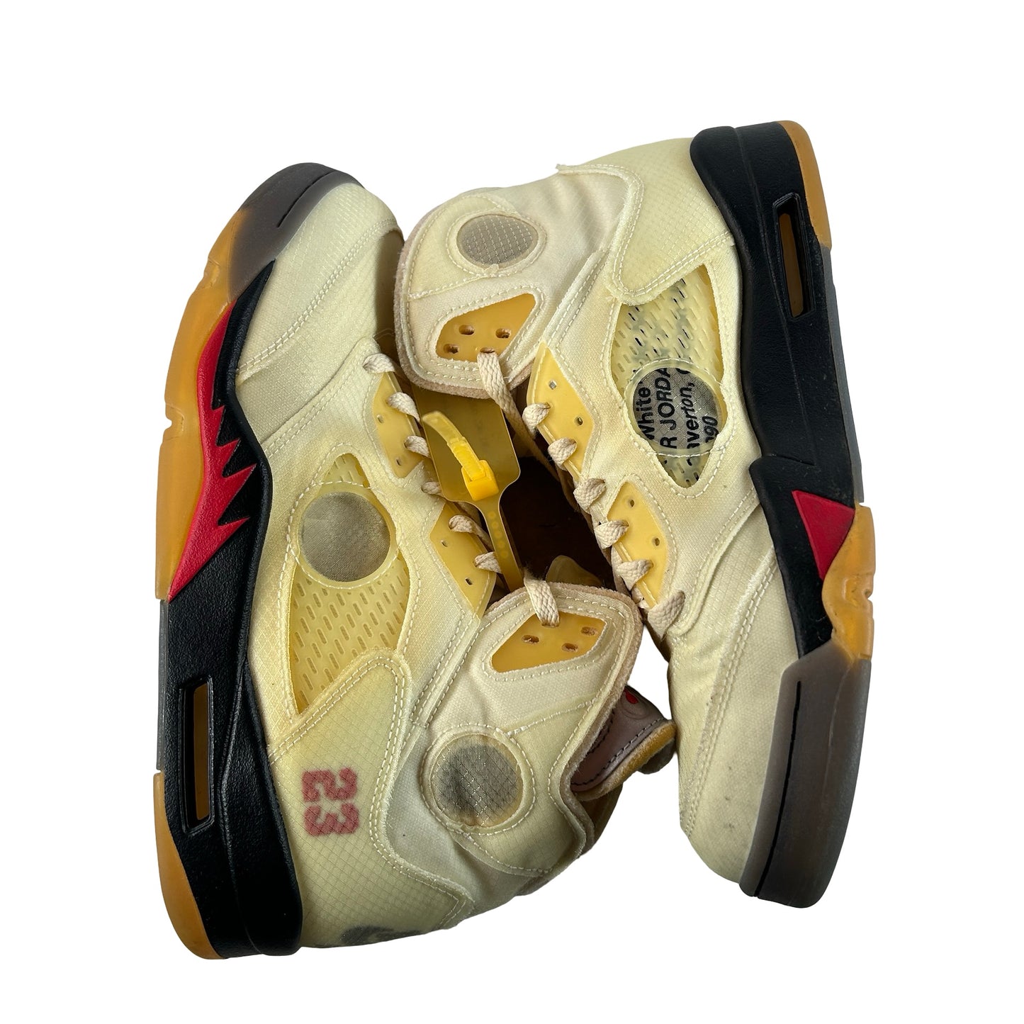 DH8565 100 Jordan 5 Off-White Sail [USED] - 10.5 M (Used4) (No Box4)