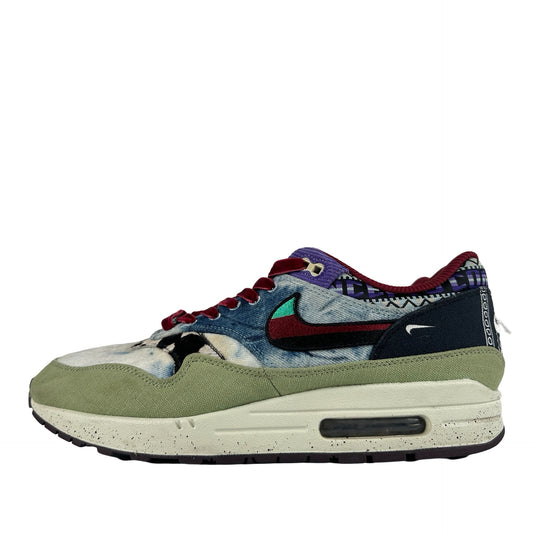 DN1803 300 Nike Air Max 1 Concepts Denim Olive Canvas [USED] - 11 M (Used)