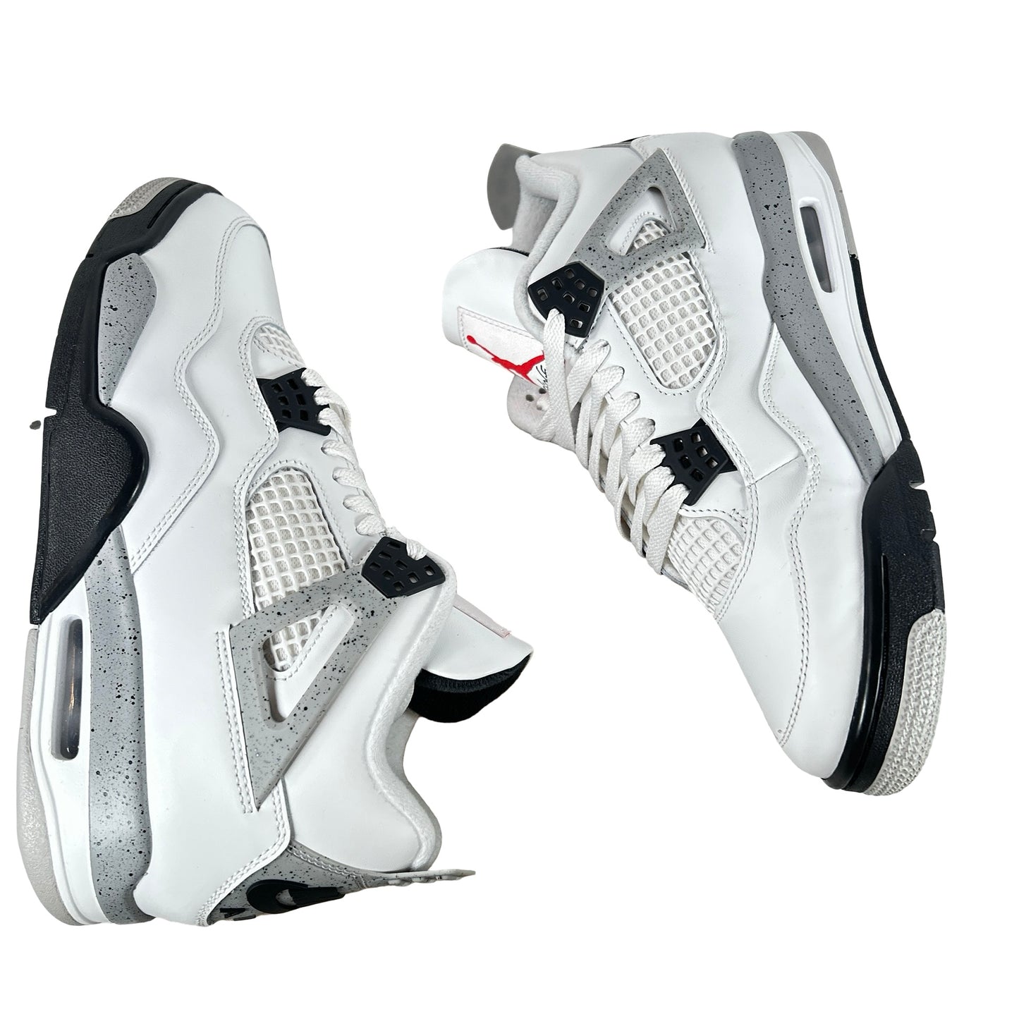 FV5029 100 Jordan 4 Retro White Cement (2025) [USED] - 9.5 M (Used19)