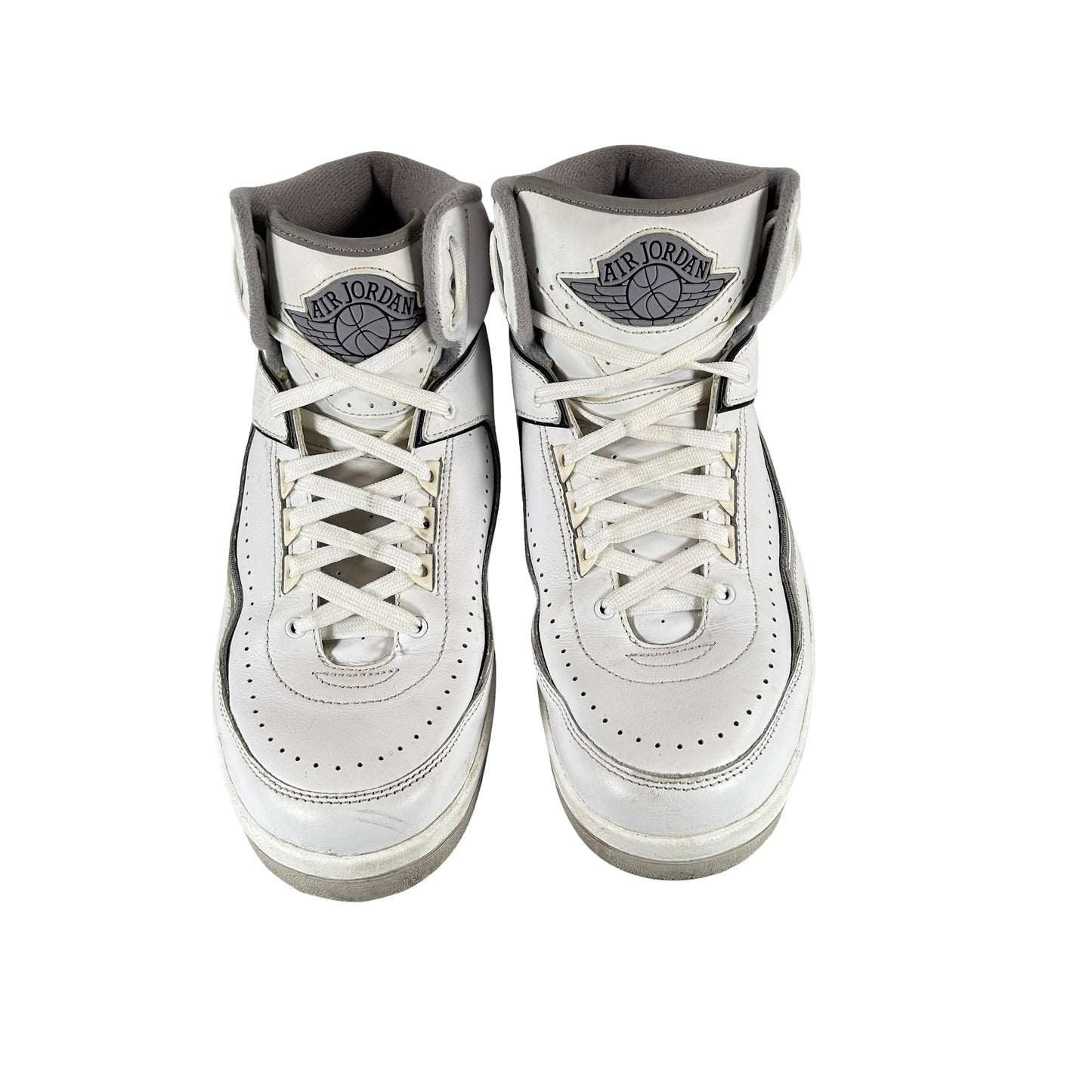 DR8884 100 Jordan 2 Retro Cement Grey [USED] - 9 M (Used) (No Box)