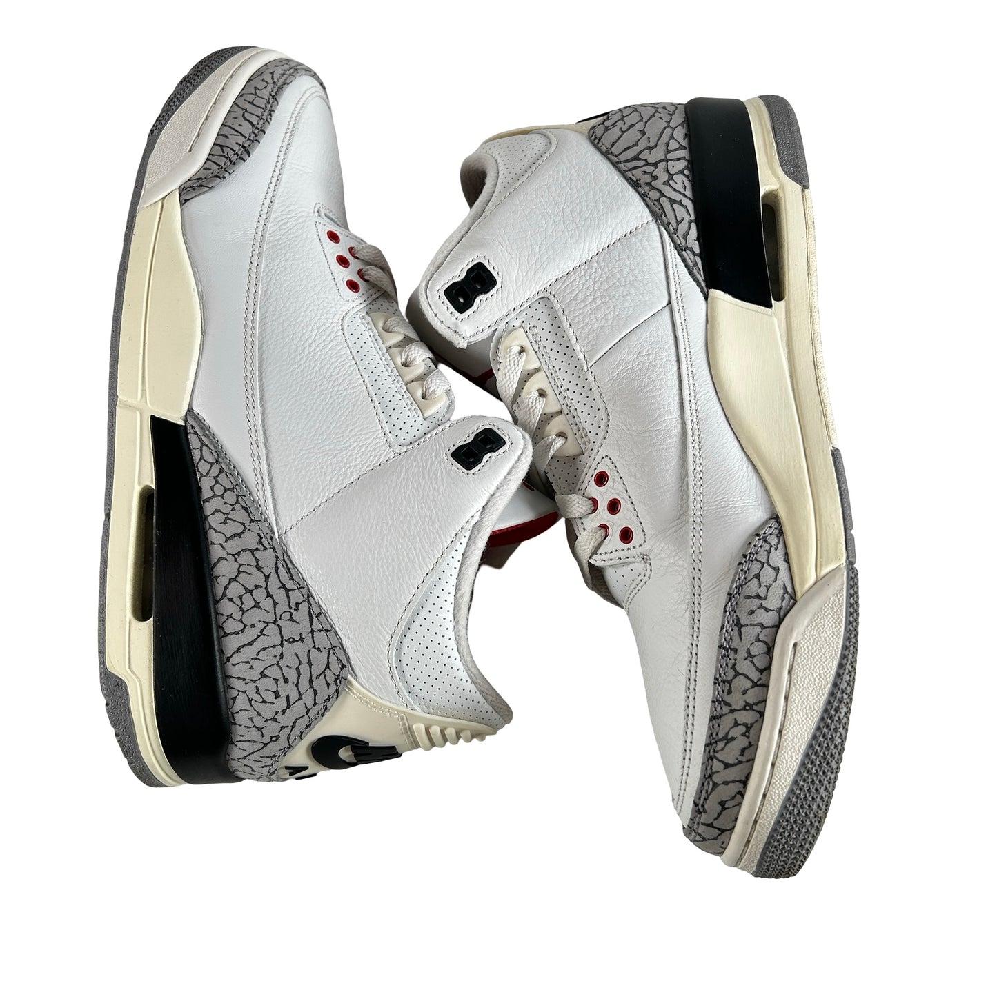 DN3707 100 Jordan 3 Retro White Cement Reimagined [USED] - 11 M (Used20)