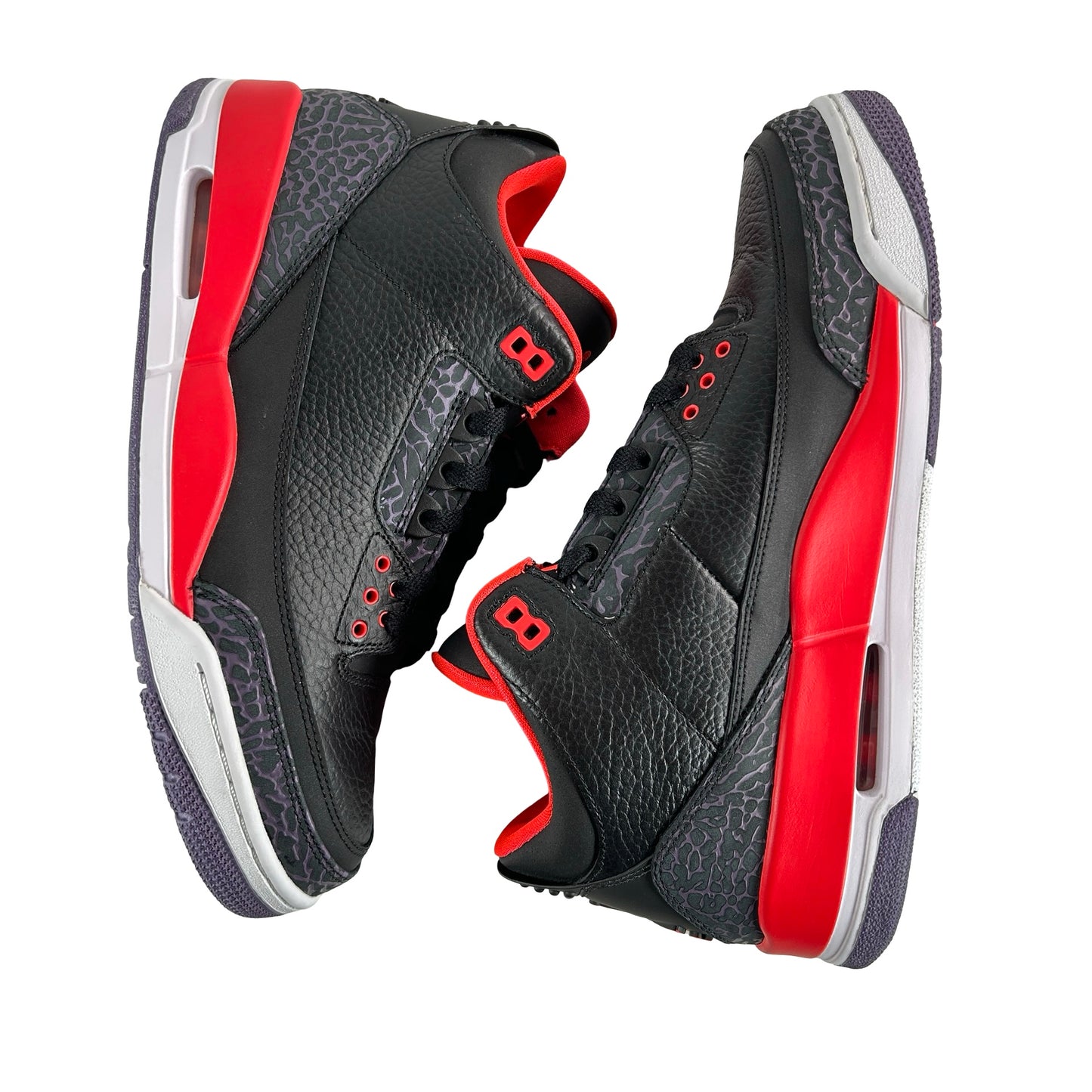 136064 005 Jordan 3 Retro Crimson [USED] - 9 M (VNDS)