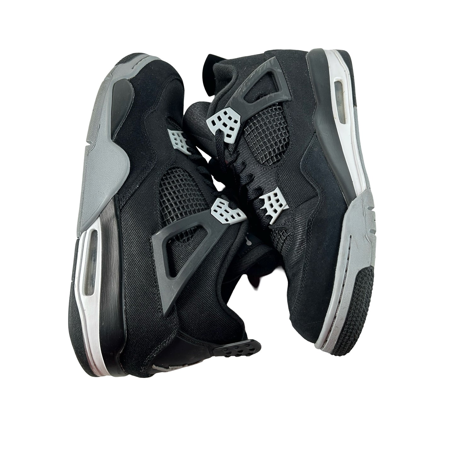 DH7138 006 Jordan 4 Retro SE Black Canvas [USED] - 12 M (Used4)