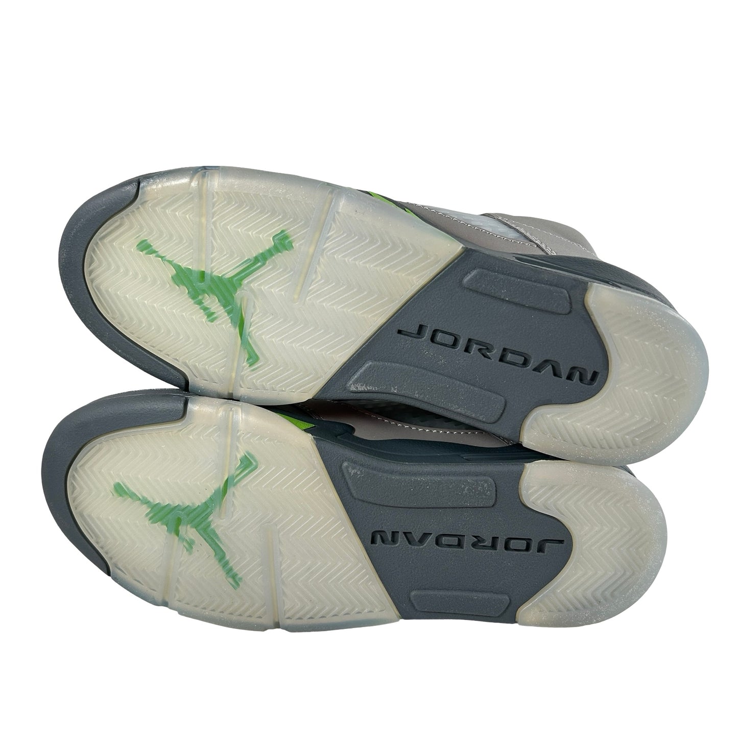 DQ3734 003 Jordan 5 Retro Green Bean (2022) (GS) [CONDITIONAL] - 7 Y (Yellowing)