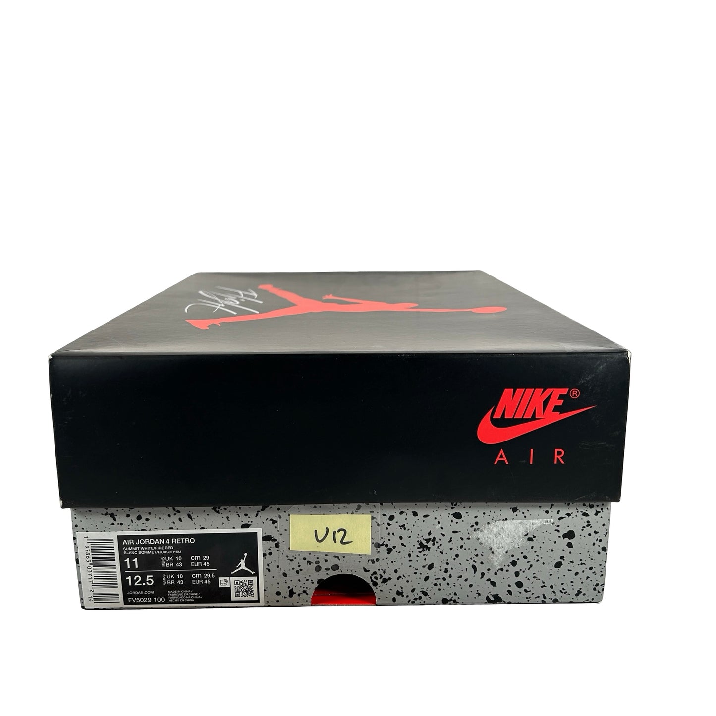 FV5029 100 Jordan 4 Retro White Cement (2025) [USED] - 11 M (Used12)