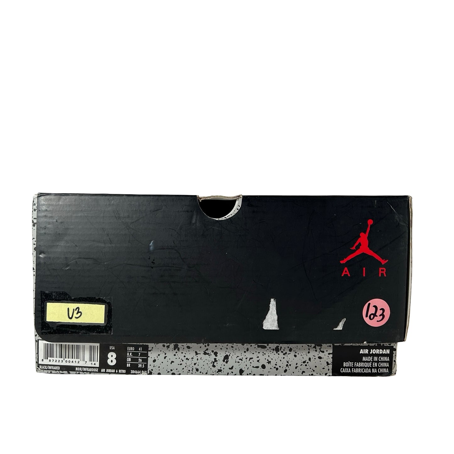 384664 060 Jordan 6 Infrared [USED] - 8 M (Used3)