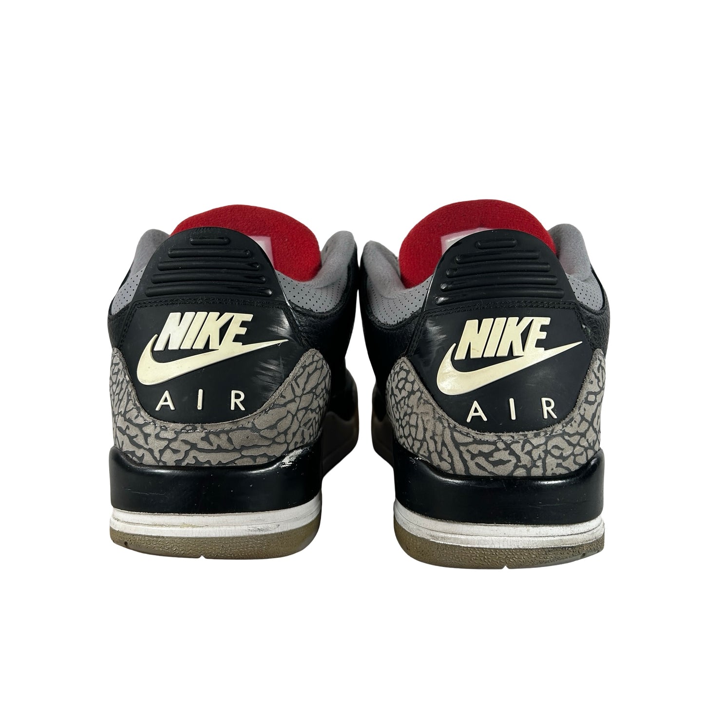 854262 001 Jordan 3 Black Cement 2018 [USED] - 13 M (Used2) (No Box2)