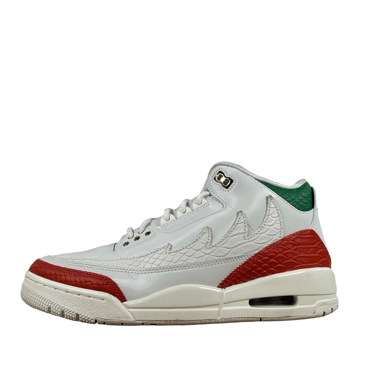 IO1752 100 Jordan 3 Retro El Vuelo Summit White [USED] - 8.5 M (Used) (No Box)