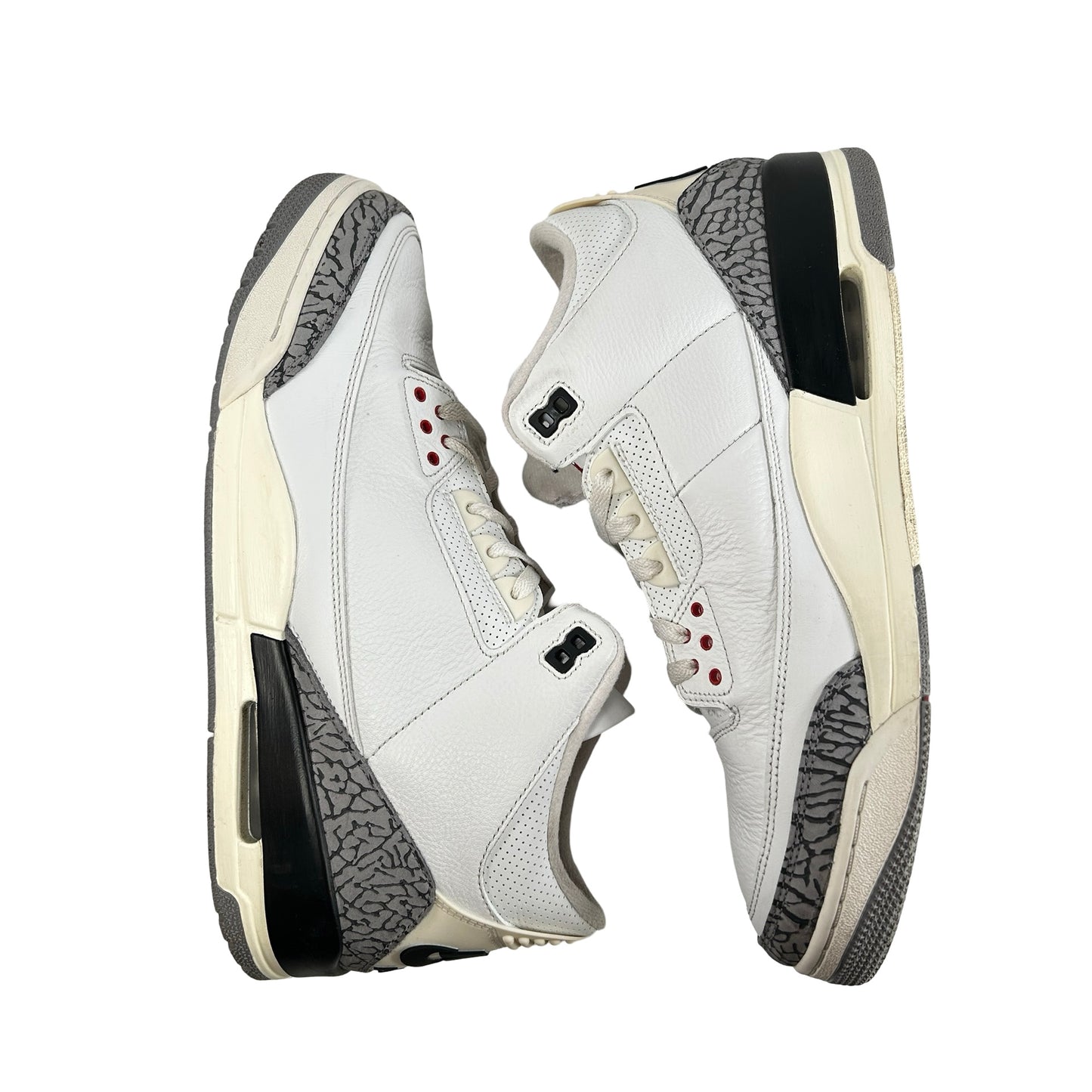 DN3707 100 Jordan 3 Retro White Cement Reimagined [USED] - 13 M (Used5)