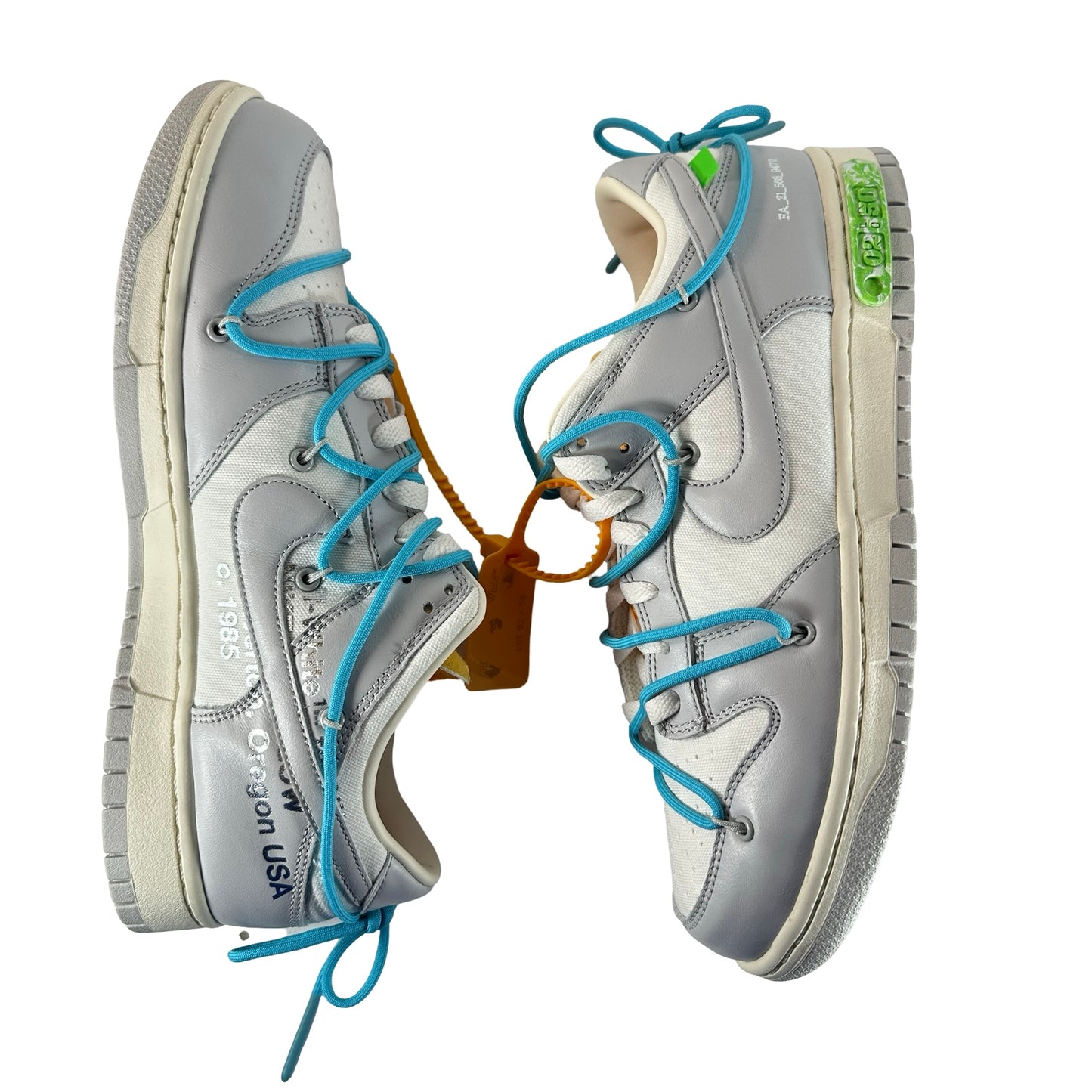 DM1602 115 Nike Dunk Low Off-White Lot 2 [USED] - 10.5 M (VNDS)