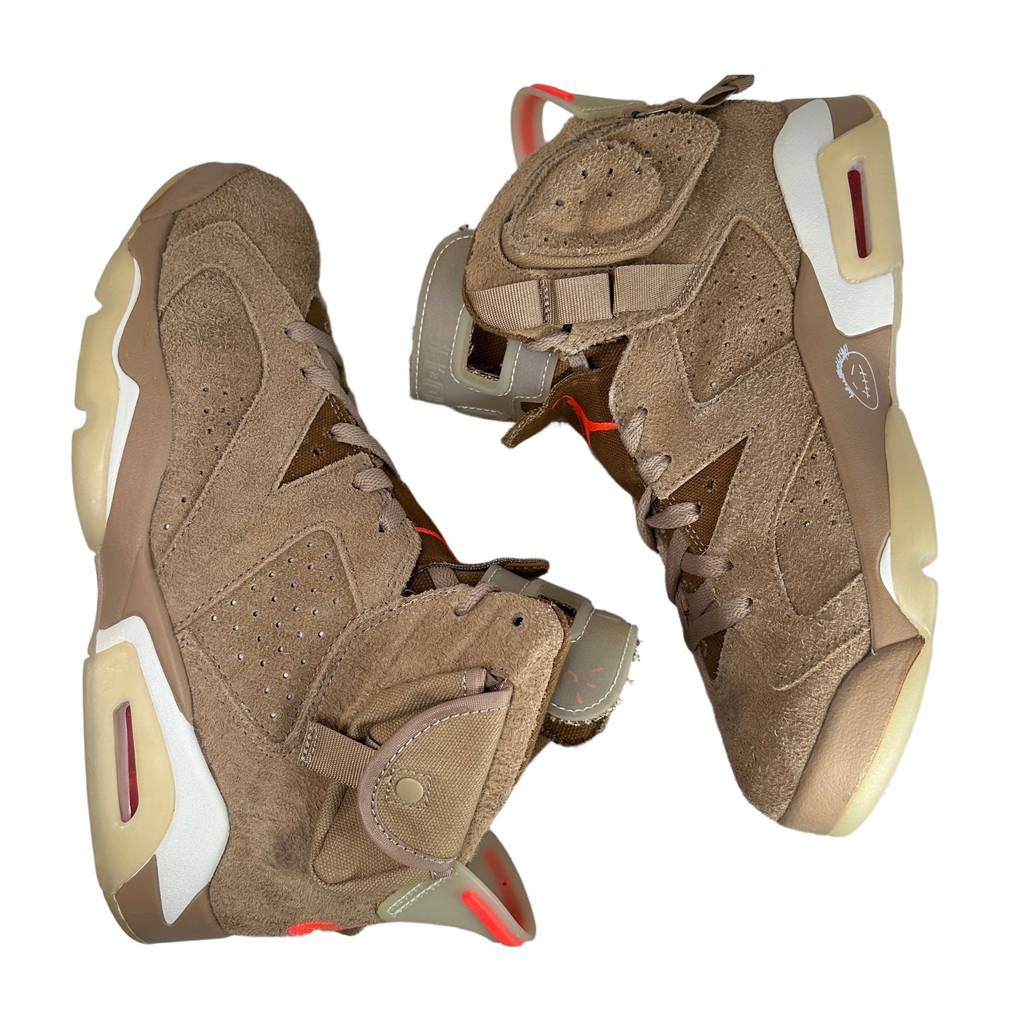 DH0690 200 Jordan 6 Retro Travis Scott British Khaki [USED] - 9 M (Used17)
