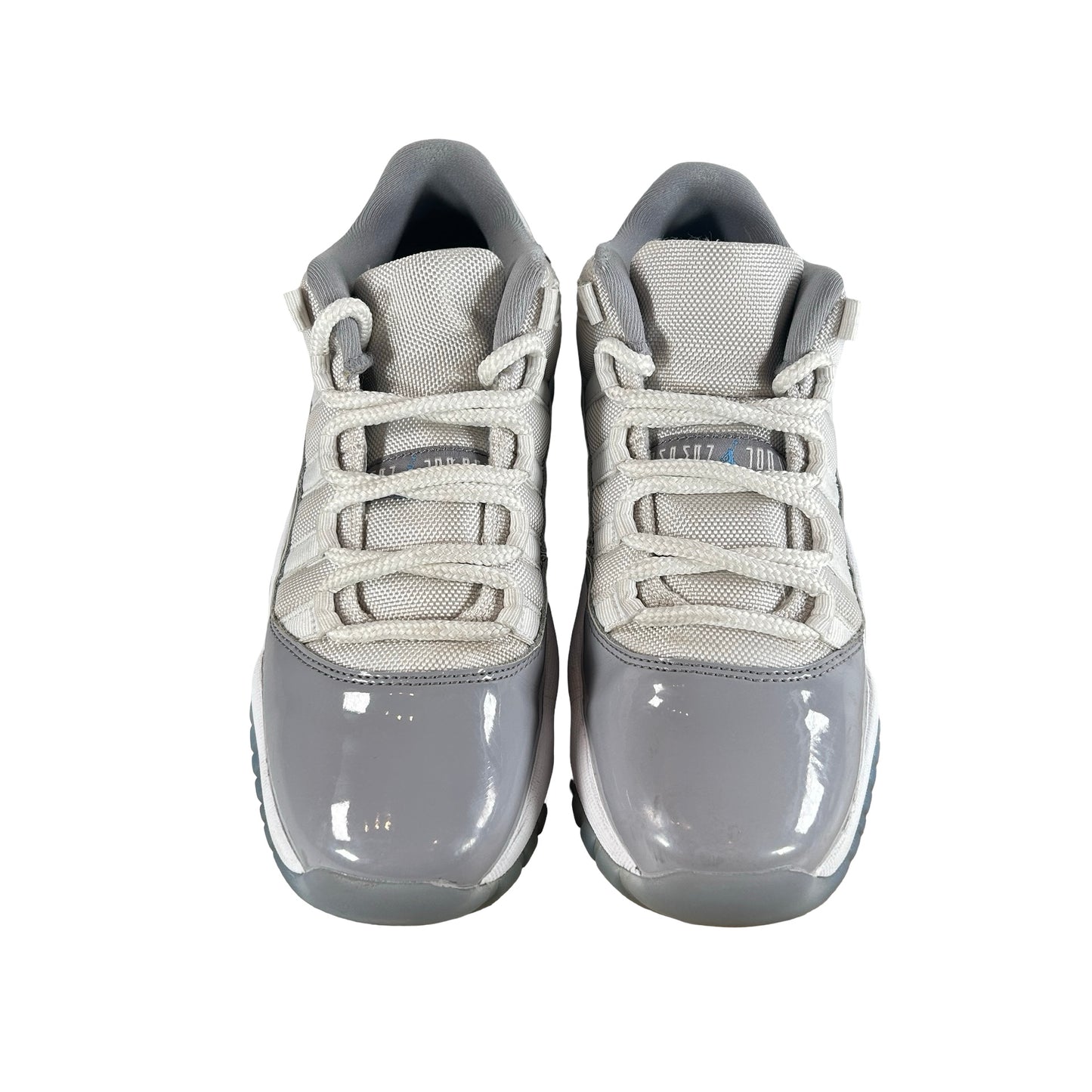 528896 140 Jordan 11 Retro Low Cement Grey (GS) [USED] - 7 Y (Used)