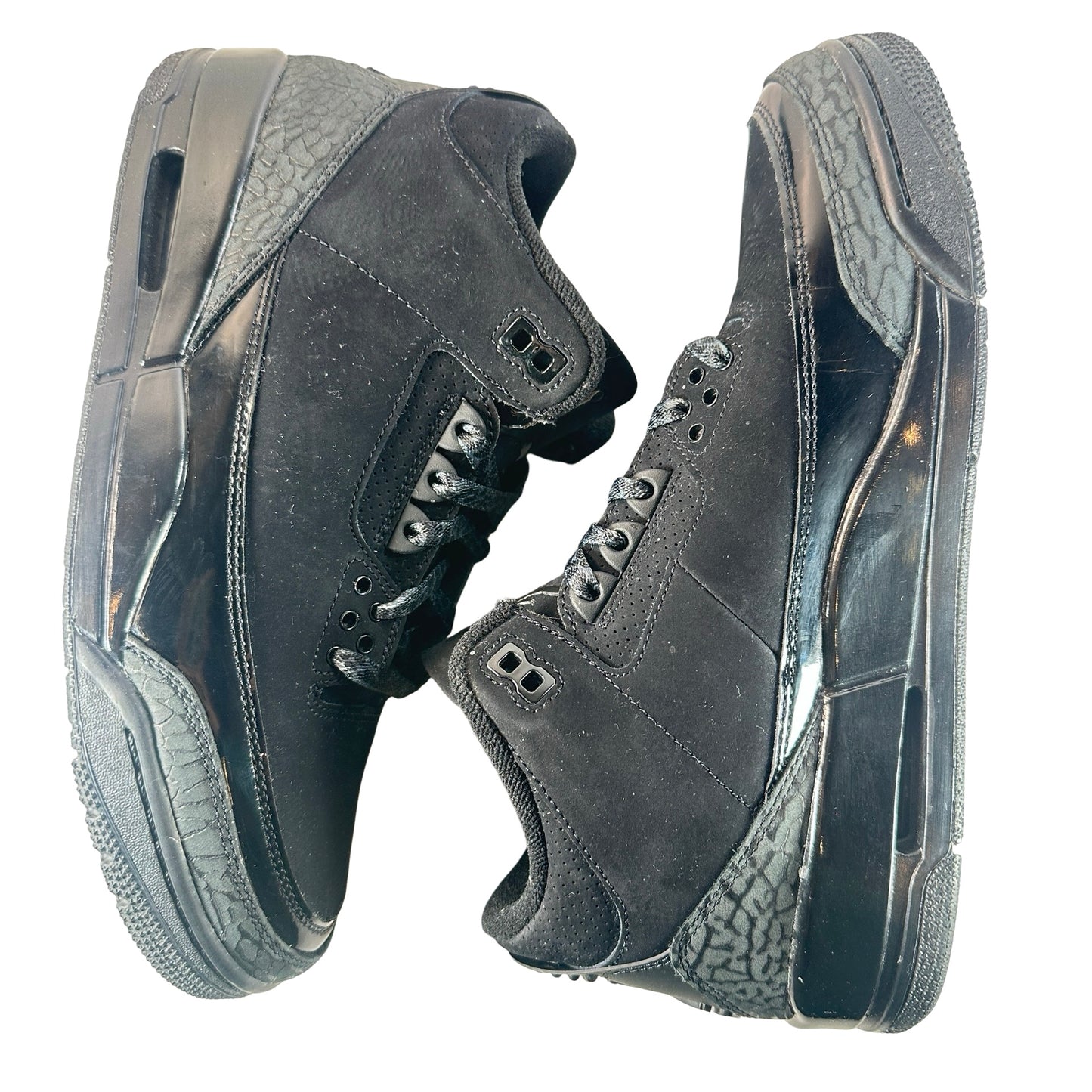 CT8532 001 Jordan 3 Retro Black Cat (2025) [USED] - 8.5 M (Used)