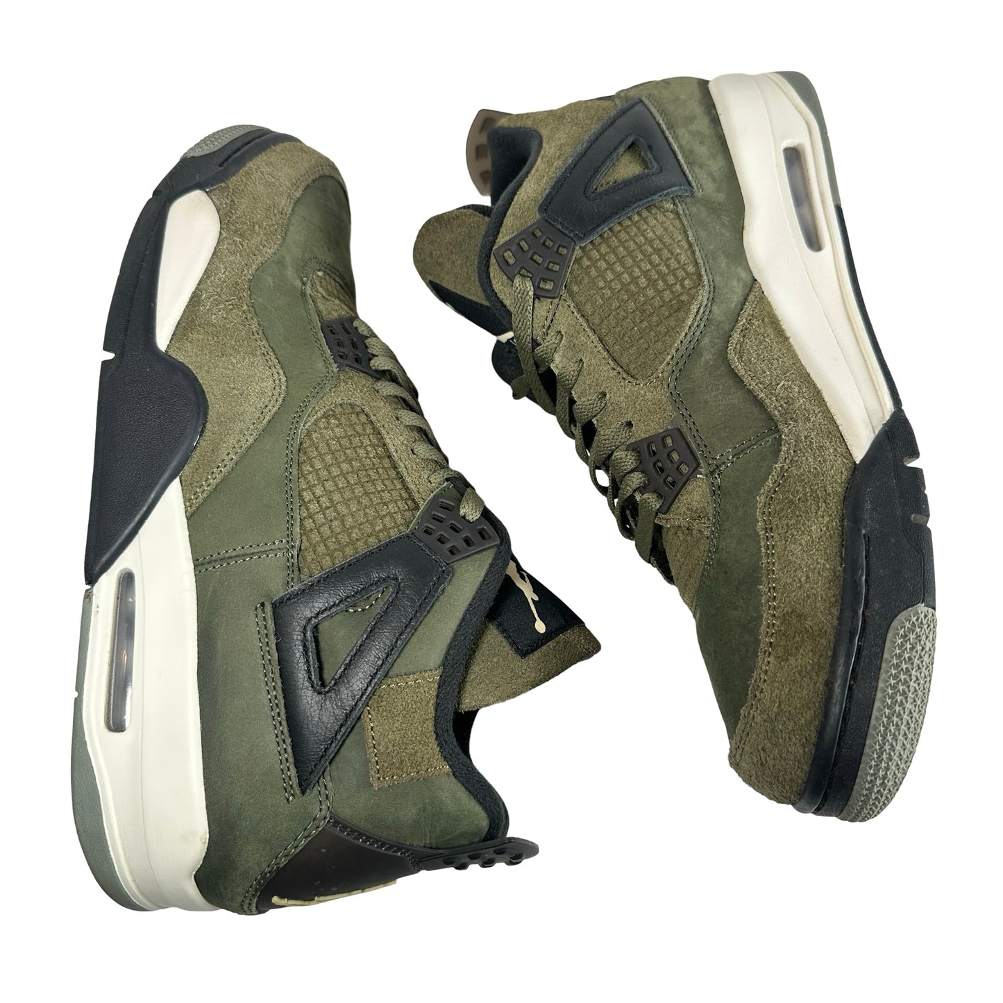 FB9927 200 Air Jordan 4 Craft Medium Olive [USED] - 12 M (Used3)