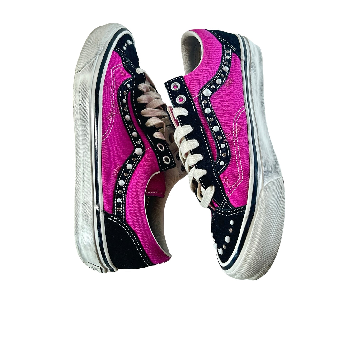 VN000E8VHLE Vans OTW Old Skool 36 Pearlized Pack Pink Black [USED] - 9.5 M (Used3)