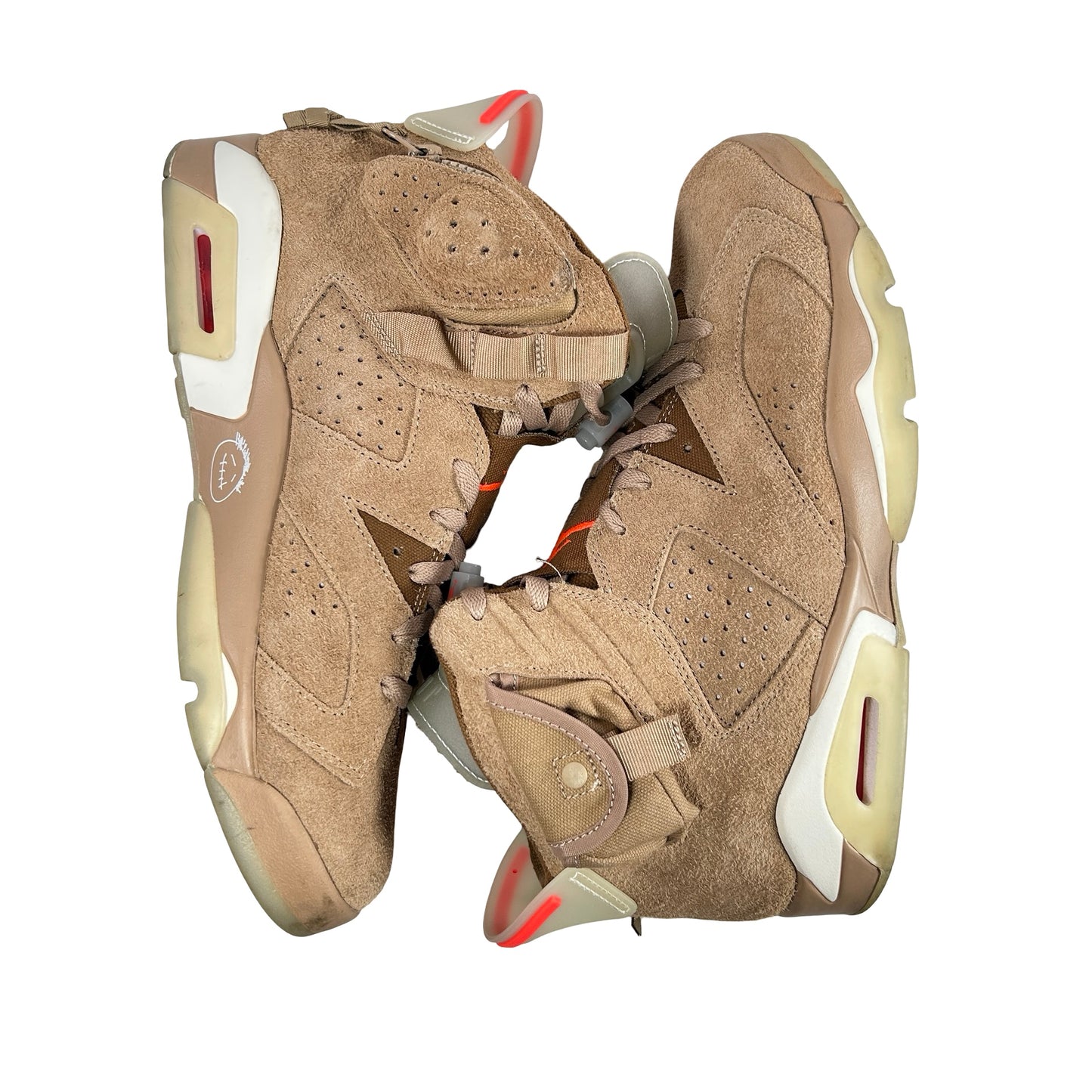 DH0690 200 Jordan 6 Retro Travis Scott Caqui británico