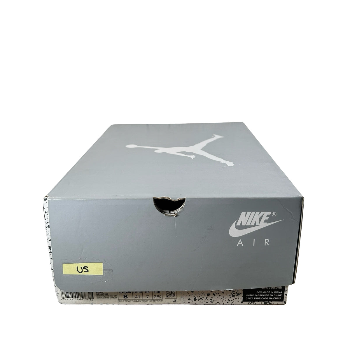DD0587 002 Jordan 5 Retro Wolf Grey (2026) [USED] - 8 M (Used5)