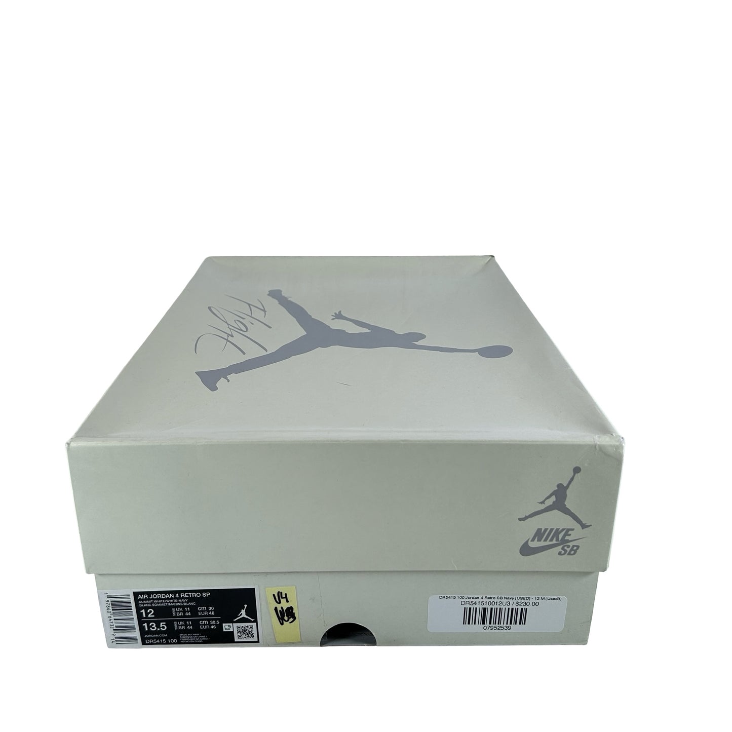 DR5415 100 Jordan 4 Retro SB Navy [USED] - 12 M (Used4)