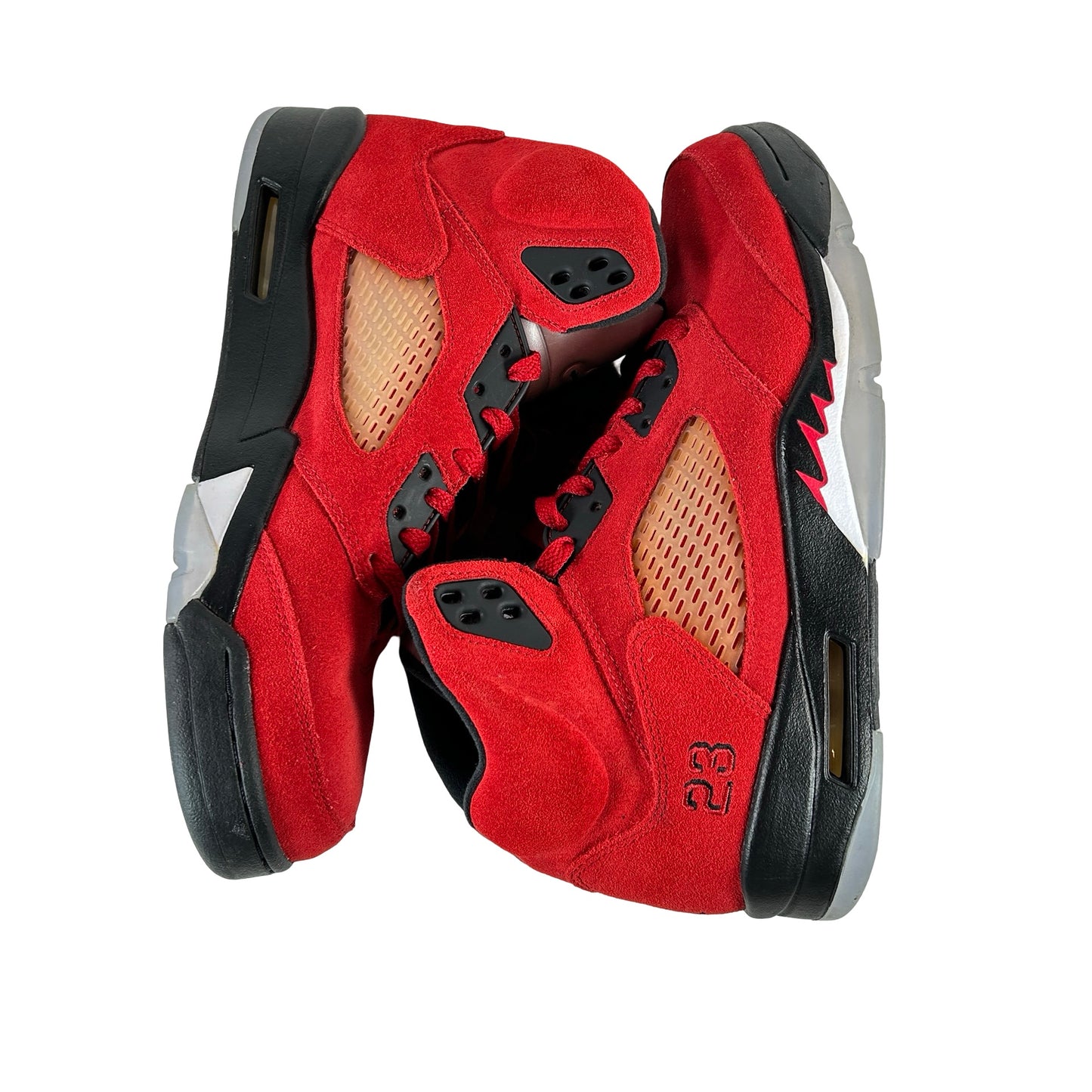 DD0587 600 Jordan 5 Raging Bull Red (2021) [USED] - 10.5 M (Used) (No Box)