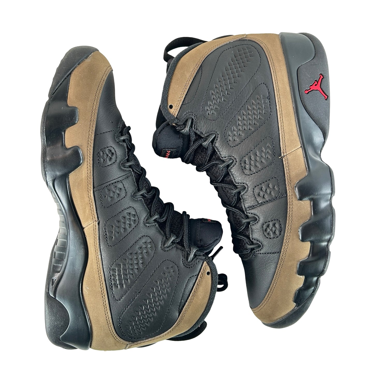 HV4794 030 Air Jordan 9 Retro Olive (2024) [USED] - 10 M (Used2)