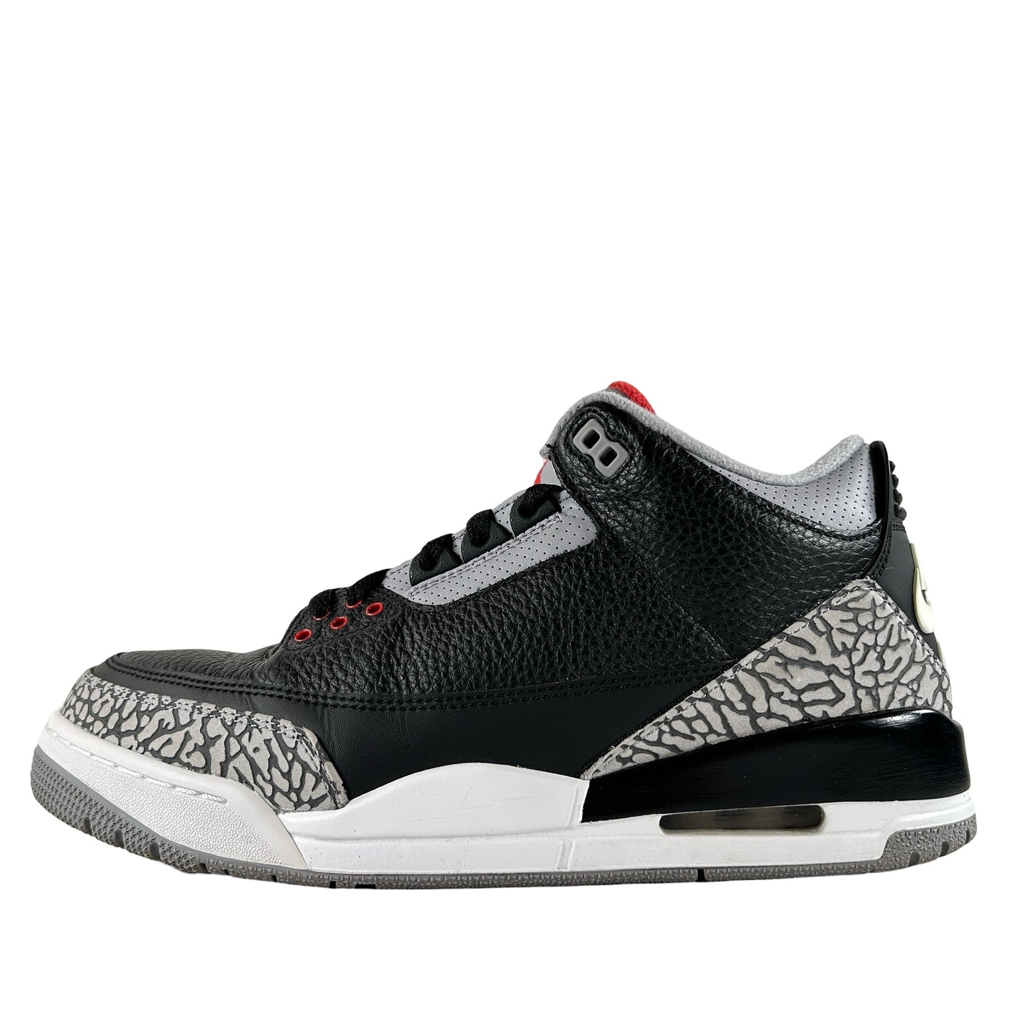 854262 001 Jordan 3 Retro Black Cement (2018) [USED] - 9.5 M (Used5)