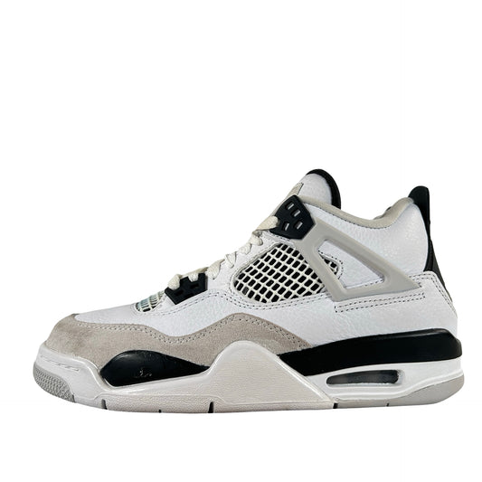 408452 111 Jordan 4 Retro Military Black (GS) [CONDITIONAL] - 4.5 Y (Slight paint chipping2)