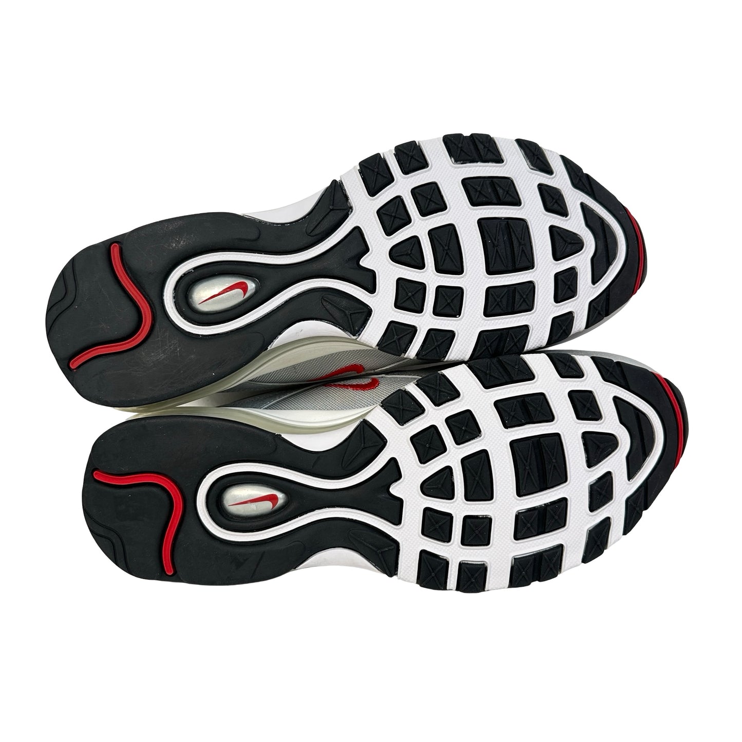 884421 001 Nike Air Max 97 Silver Bullet (2016/2017) [CONDITIONAL] - 10.5 M (Yellowing) (Damaged Lid)