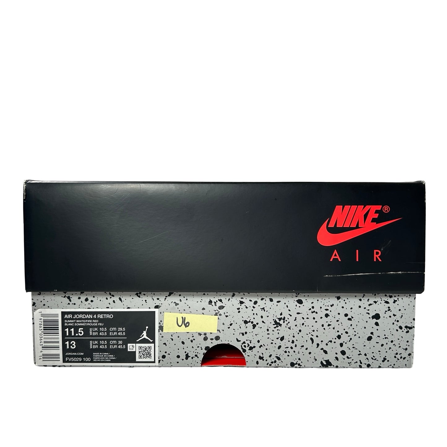 FV5029 100 Jordan 4 Retro White Cement (2025) [USED] - 11.5 M (Used6)*