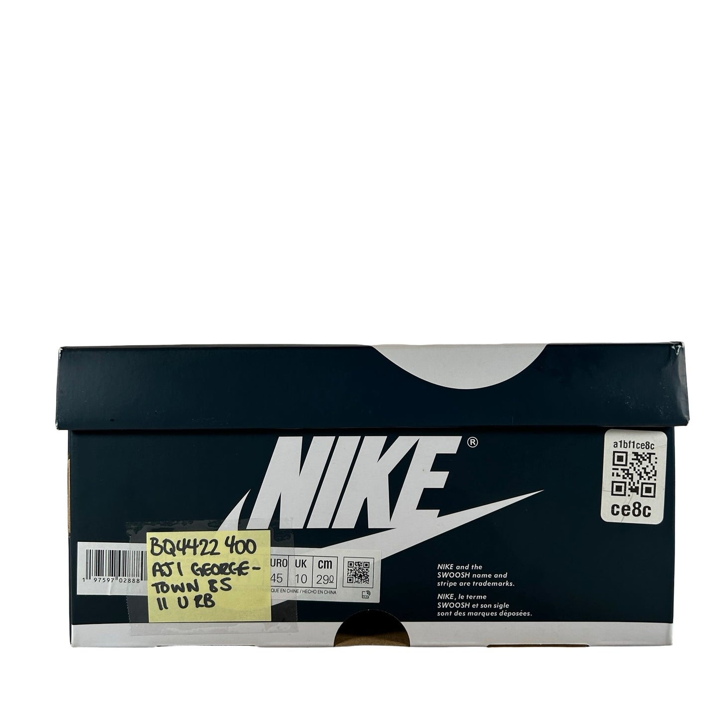 BQ4422 400 Jordan 1 High 85 Georgetown [USED] - 11 M (Used) (Replace Box)