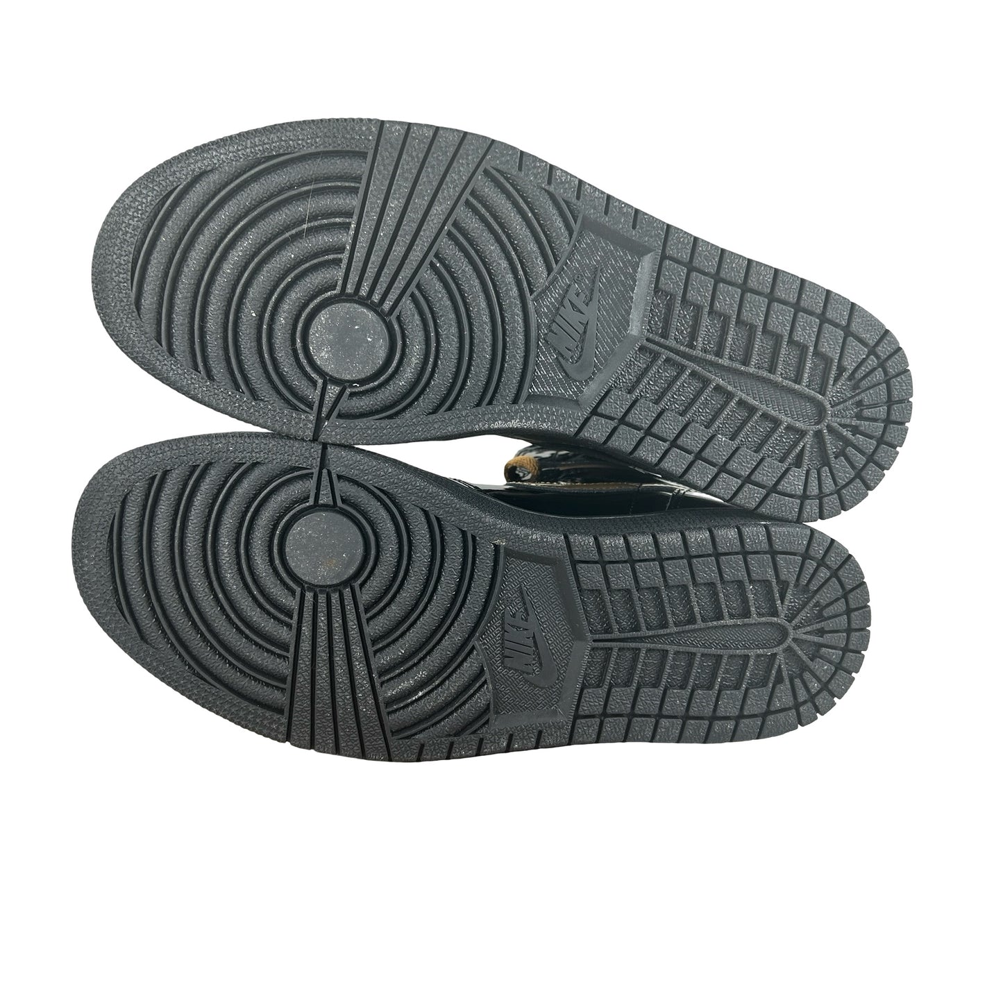 555088 032 Jordan 1 Black/Gold [USED] - 8 M (Used)