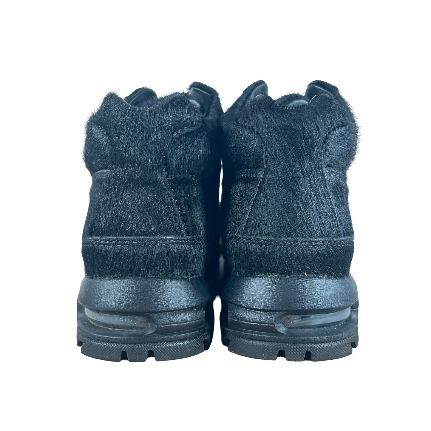 IO4635 001 Nike Air Max Goadome Black Pony Hair [USED] - 9.5 M (Used) (No Box)