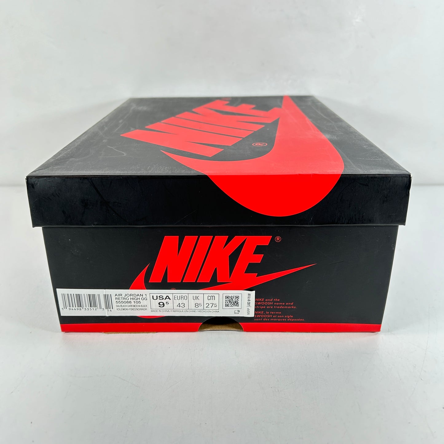 555088 105 Jordan 1 Mocha [USED] - 9.5 M (Used3)