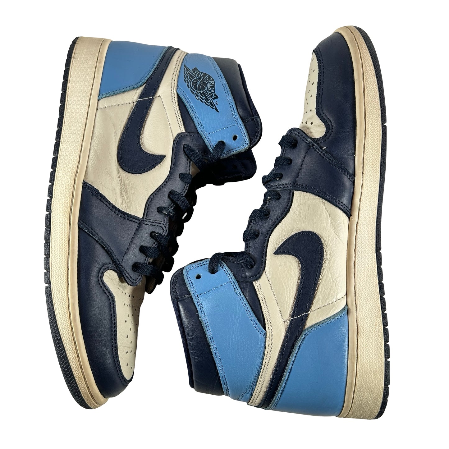 555088 140 Jordan 1 Obsidian UNC [USED] - 12 M (Used) (No Box)