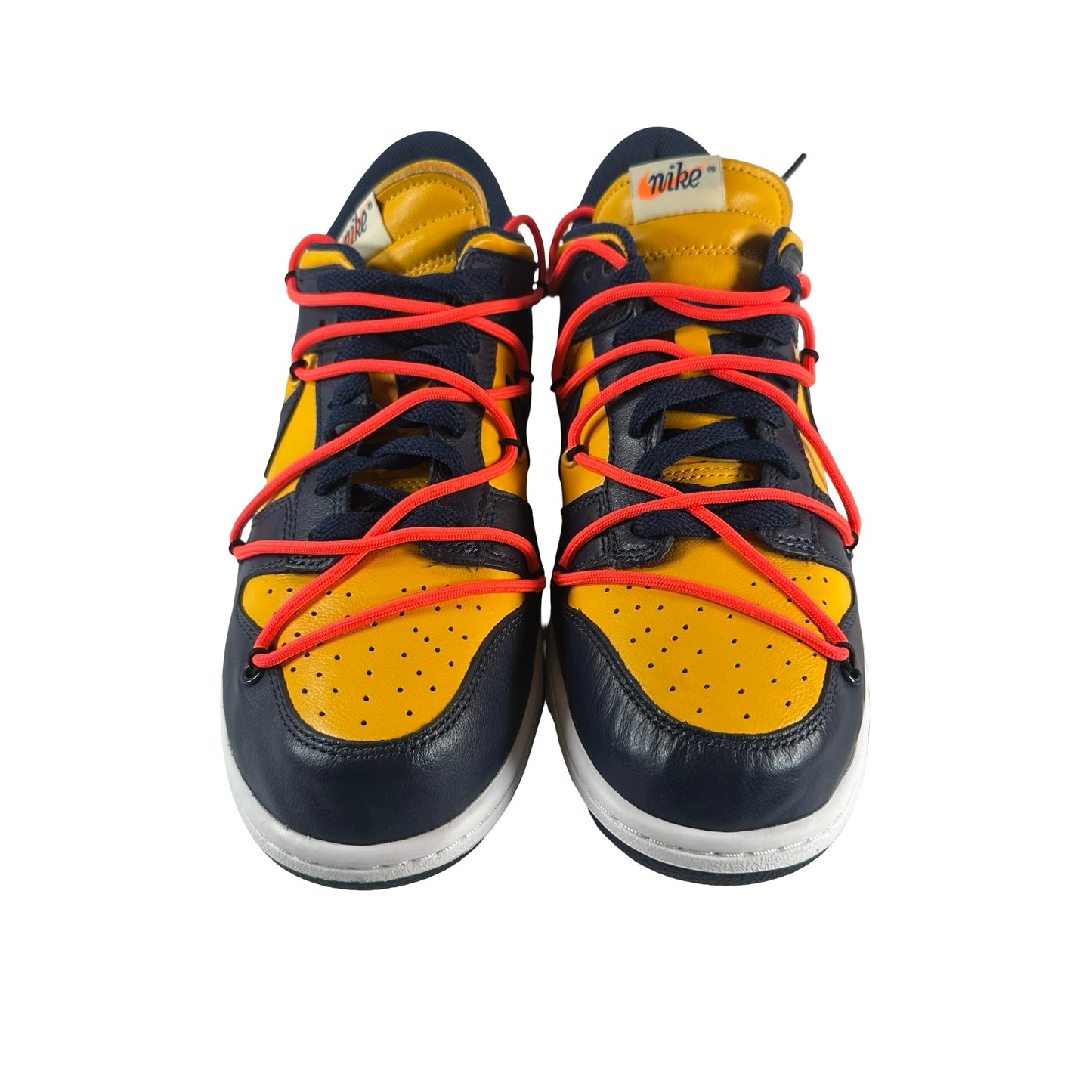 CT0856 700 Dunk Low Off-White University Gold [USED] - 9 M (Used3)