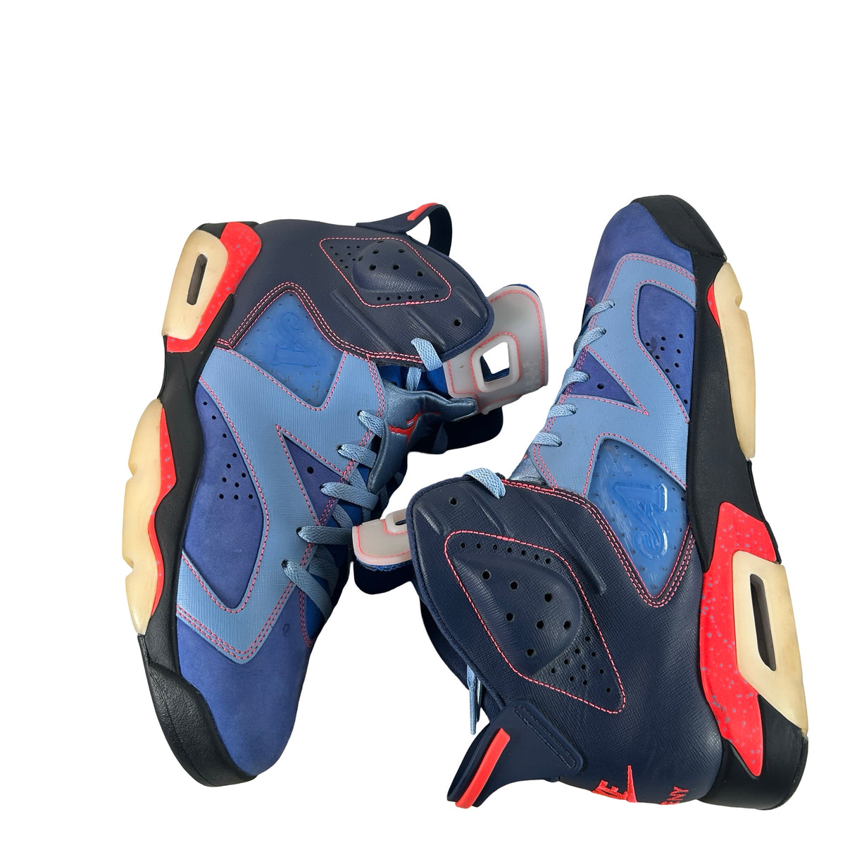 IQ5706 400 Air Jordan 6 Retro Awake NY Midnight Navy [USED] - 13 M (Used) (Sample)