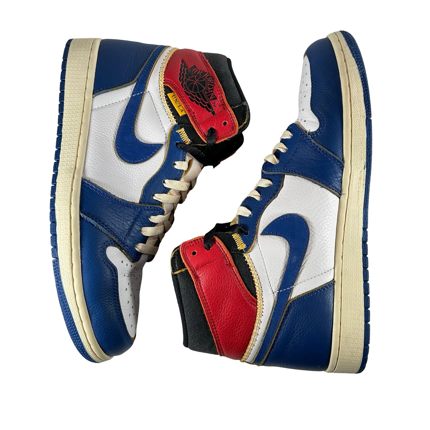 BV1300 146 Jordan 1 Union Storm Blue Toe [USED] - 9.5 M (Used)