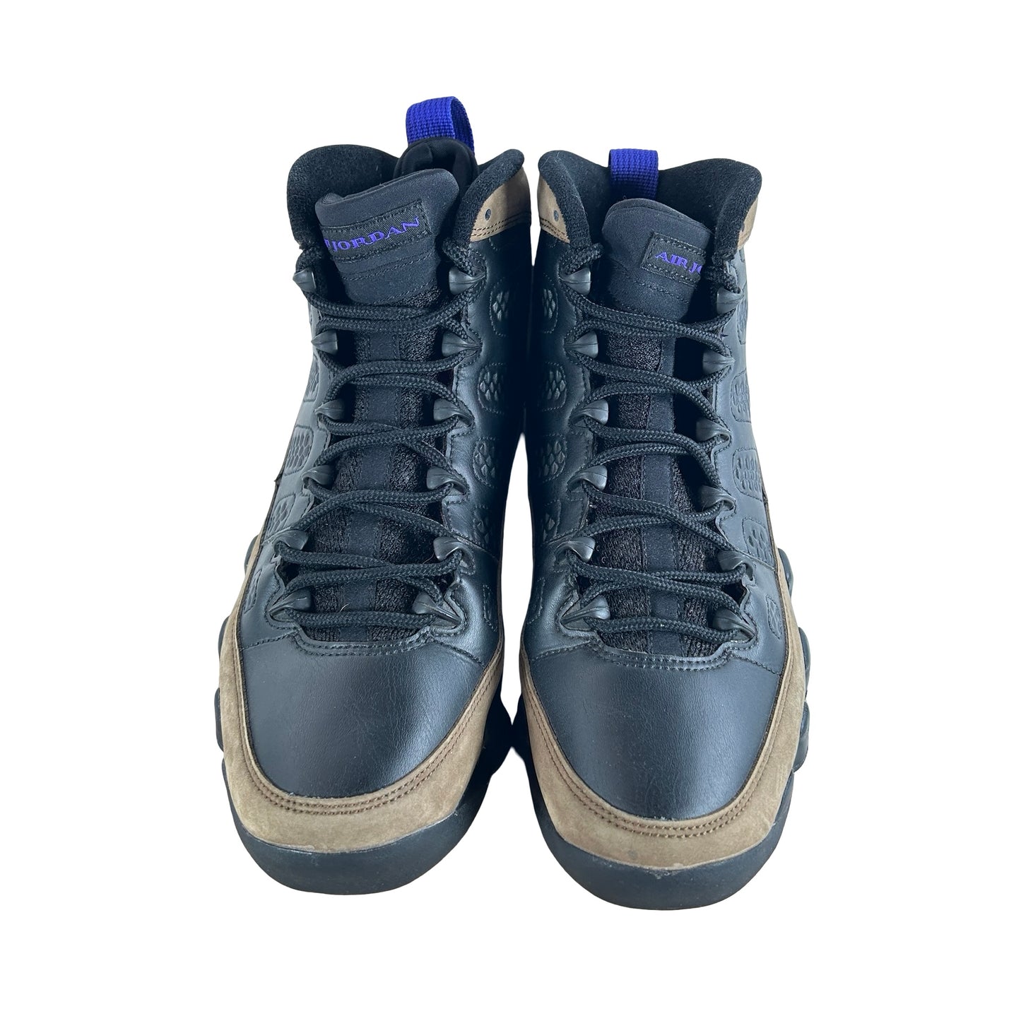 CT8019 034 Jordan 9 Retro Light Olive Concord [USED] - 9.5 M (Used) (No Box) (No Insoles)
