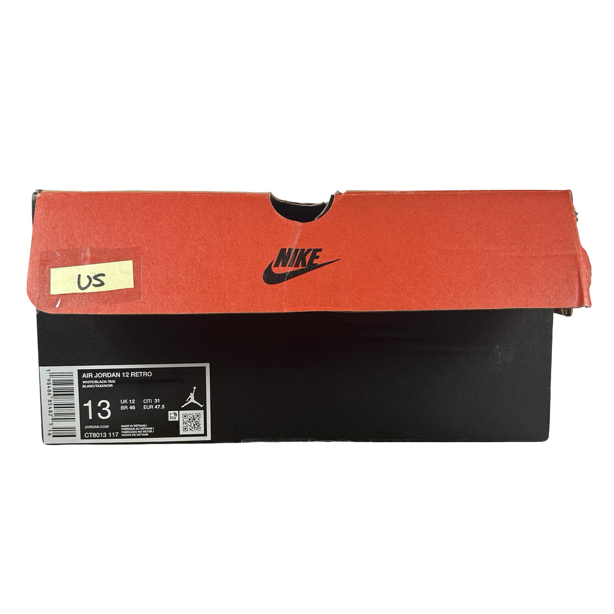 CT8013 117 Jordan 12 Retro Taxi (2025) [USED] - 13 M (Used5)