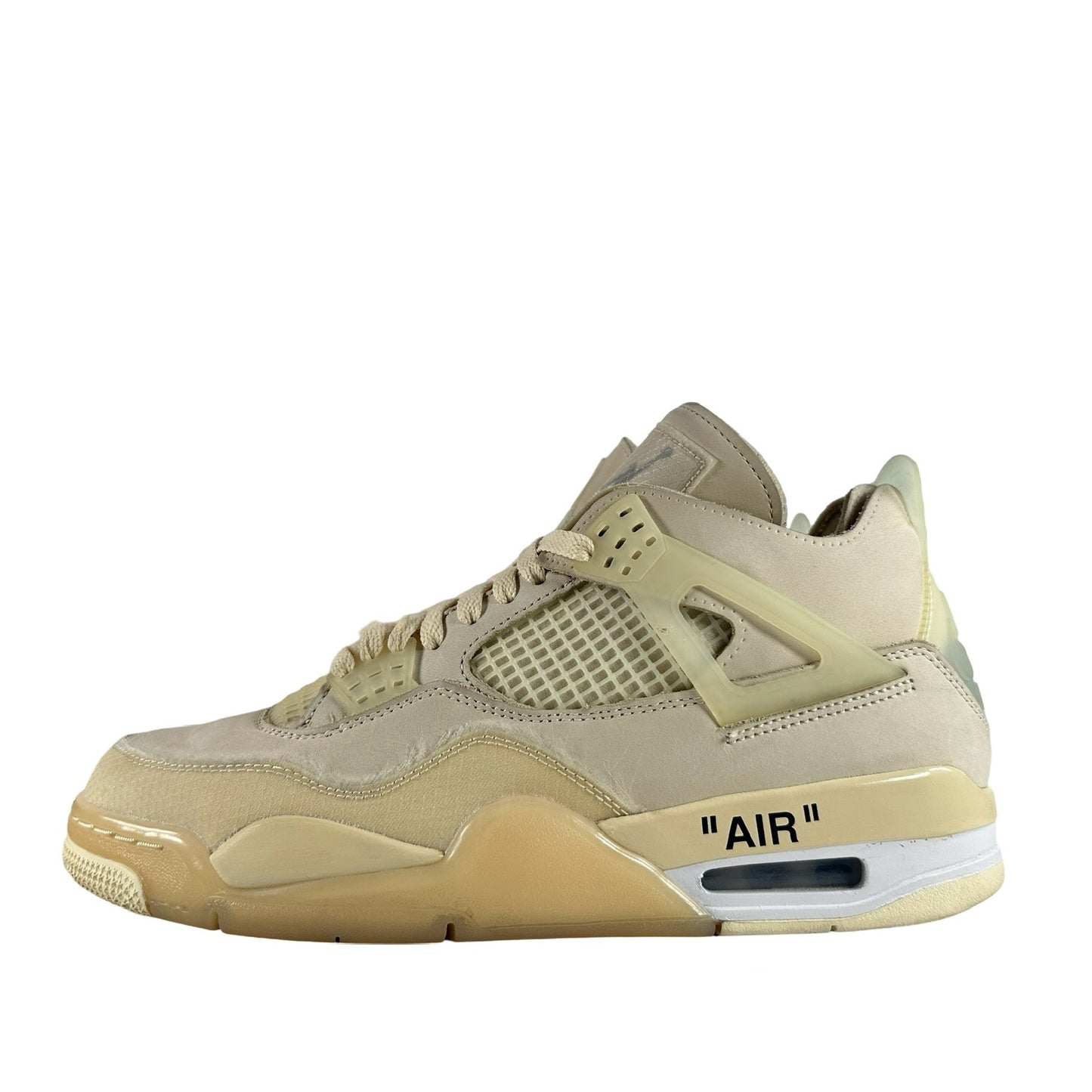 CV9388 100 Jordan 4 Retro Off-White Sail (Women's) [USED] - 10.5 W (Used4)