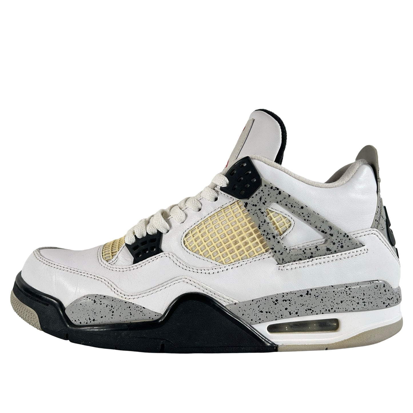 840606 192 Jordan 4 White Cement [USED] - 10 (Used4)