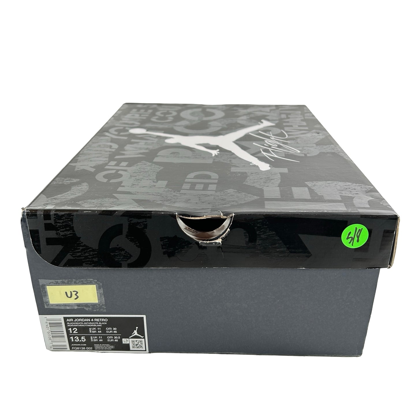 FQ8138 002 Jordan 4 Retro Fear (2024) [USED] - 12 M (Used4)